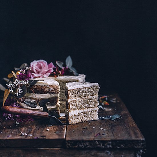 Ginger Cake w/ Apple Butter Frosting