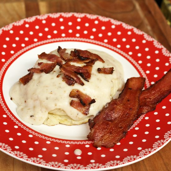 Bacon Peppered Gravy