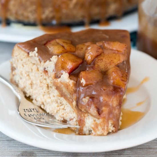 Caramel Apple Cheesecake