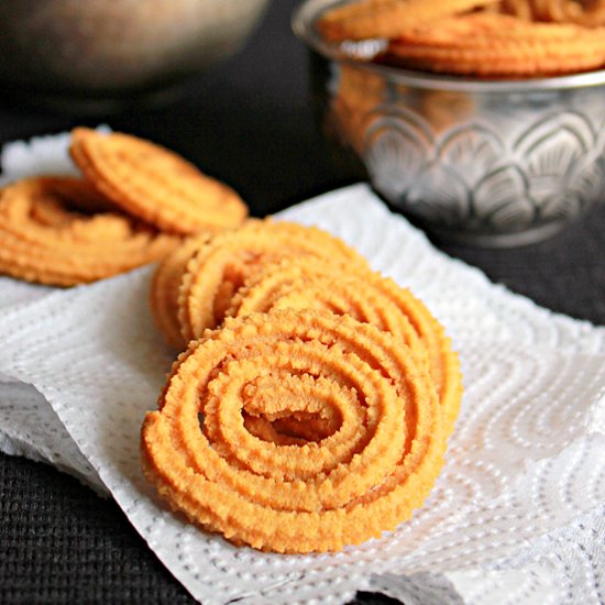 Garlic Murukku, Savory Snack