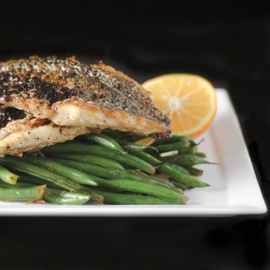 Crispy Black Sea Bass