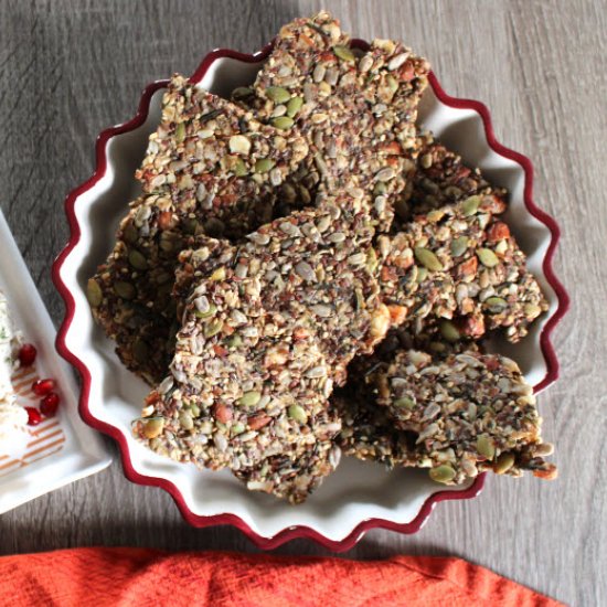 Homemade Healthy Energy Crackers