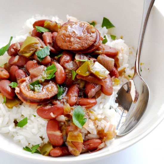 Instant Pot Red Beans and Rice