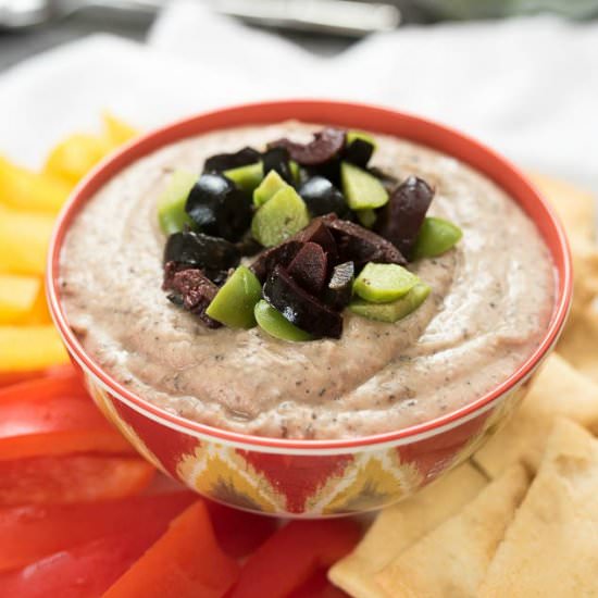 White Bean and Olive Dip