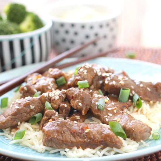 Easy Mongolian Beef