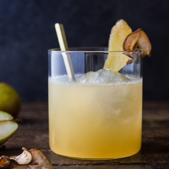 Ginger + Pear Cocktail