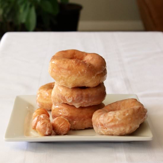 Glazed Sourdough Donuts