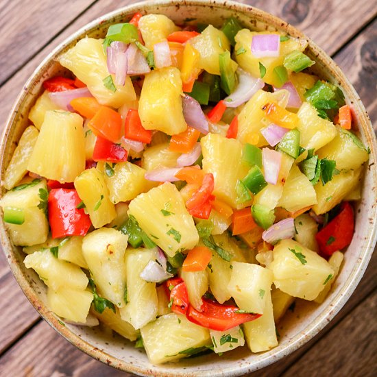 Grilled Pineapple Salsa