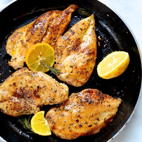 10 – minute Greek chicken breasts