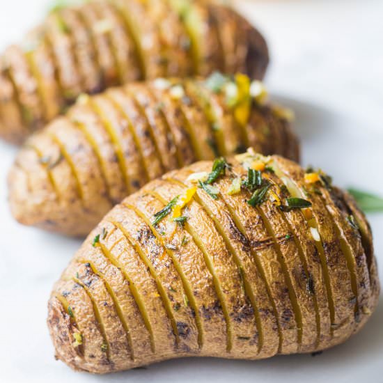 Hasselback Potatoes