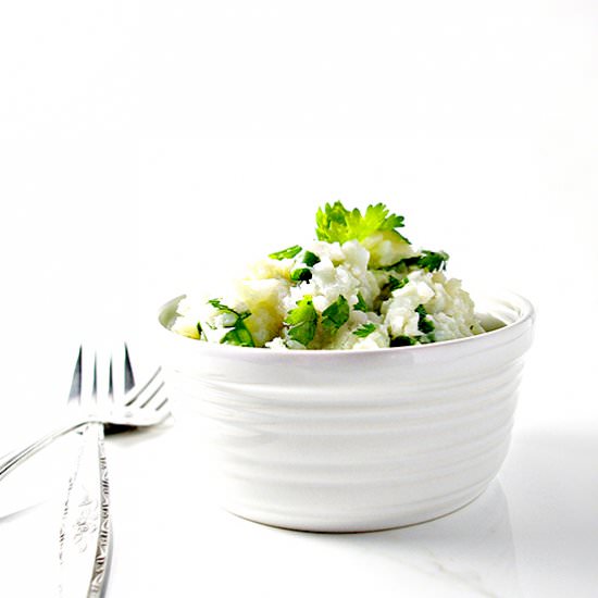 Cauliflower Mashed “Potatoes”