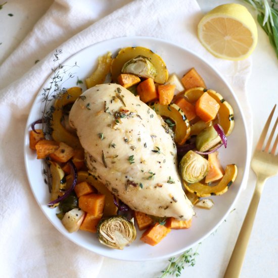 Autumn Sheet Pan Chicken