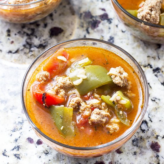 Stuffed Pepper Soup