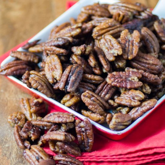 Stovetop Spiced Pecans