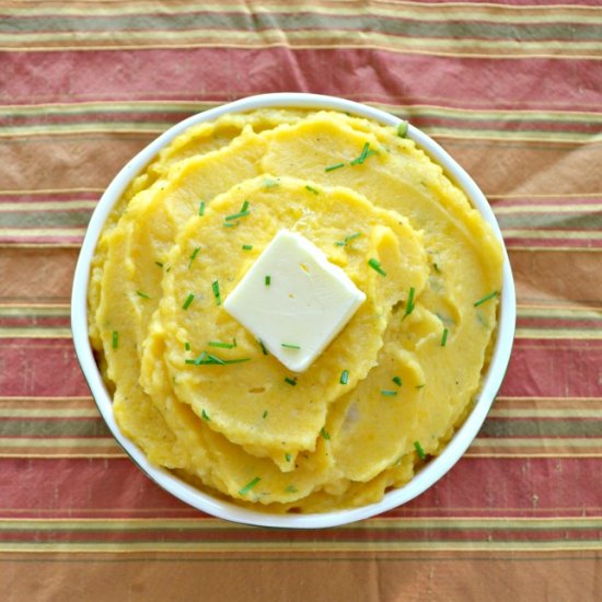 Butternut Squash Mashed Potatoes