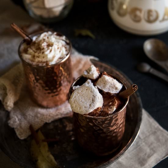 Pumpkin Spice French Hot Chocolate