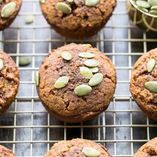 Paleo Pumpkin Muffins