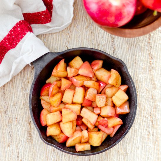 Stovetop Cinnamon Apples