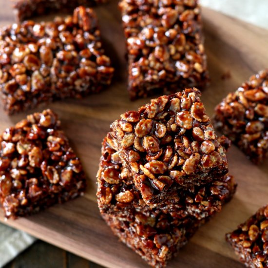 Chocolate Rice Crispy Treats