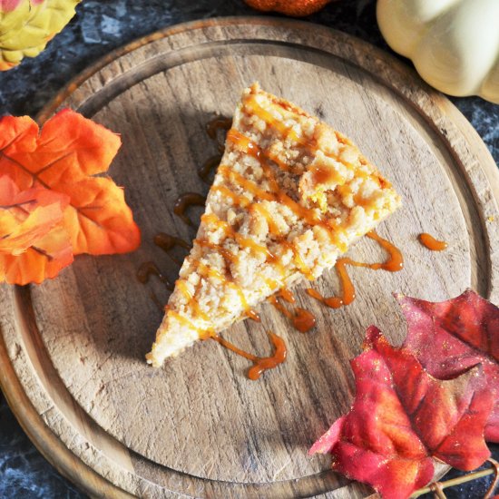 Pumpkin Crumb Cheesecake