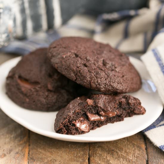 Double Chocolate Cookies