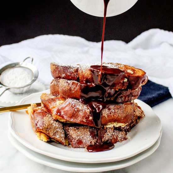 Churro French Toast Casserole