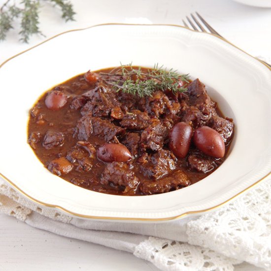 French Beef Stew with Olives