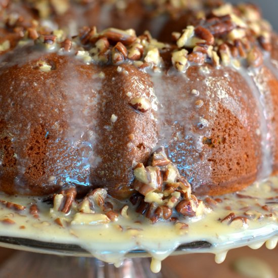 Pecan Pumpkin Bundt Cake