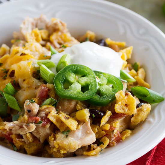 Cheesy Chicken and Frito Casserole