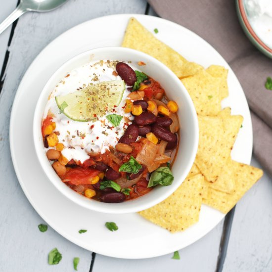 Mexican bean soup