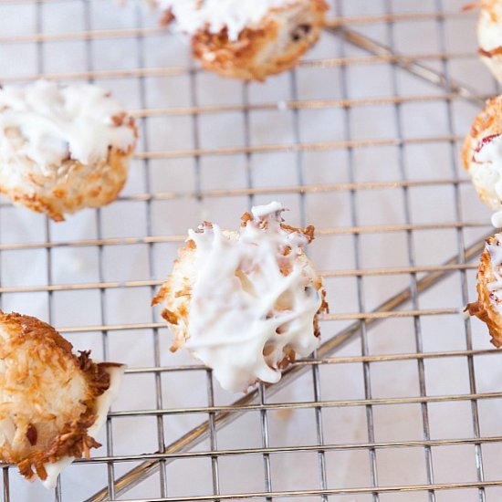 Cranberry Coconut Macaroons