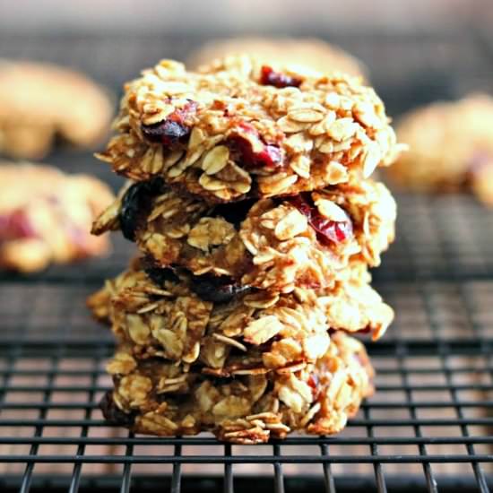 Cranberry Oatmeal Breakfast Cookie