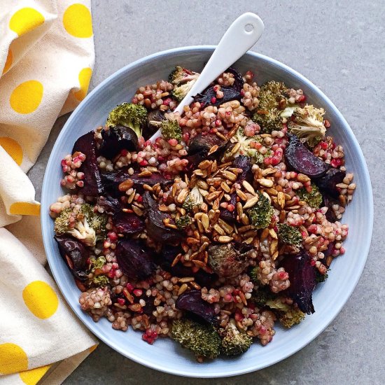 Buckwheat & Charred Broccoli Salad