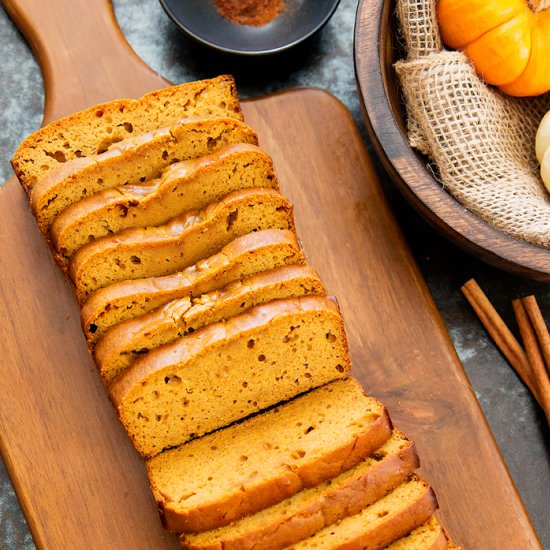 Flourless Pumpkin Bread