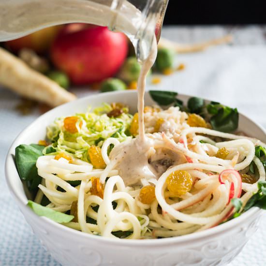 Apple Parsnip Power Bowl