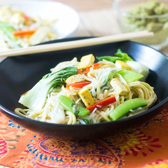 Vegan Thai Green Curry Tofu