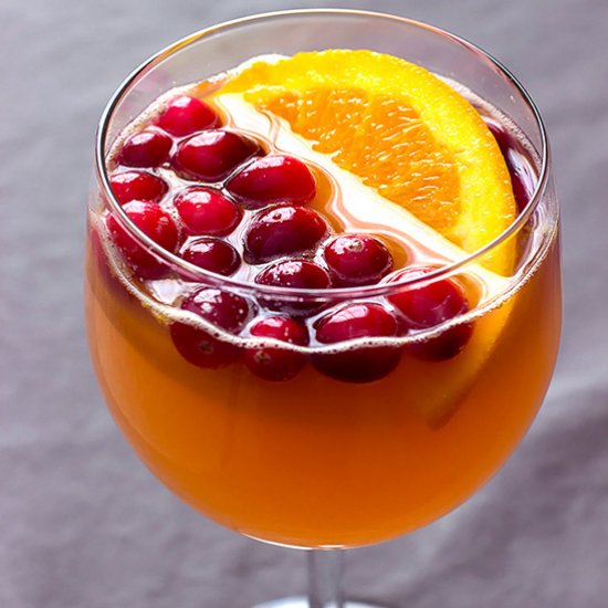 Sparkling Cranberry Sangria