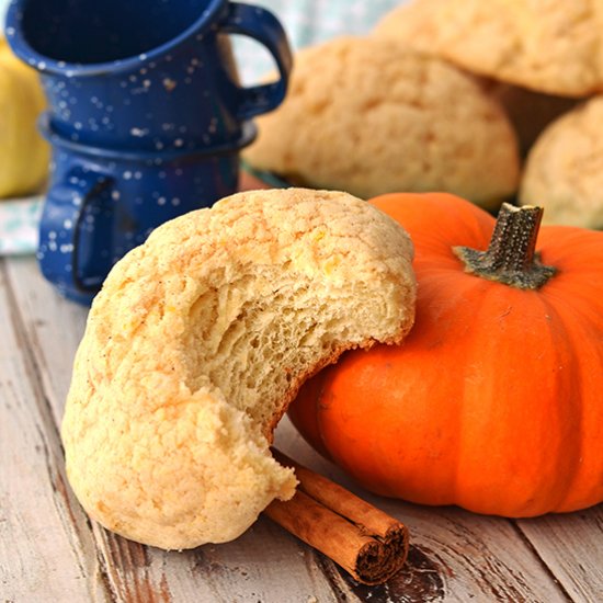 Pumpkin & Cinnamon Mexican Conchas