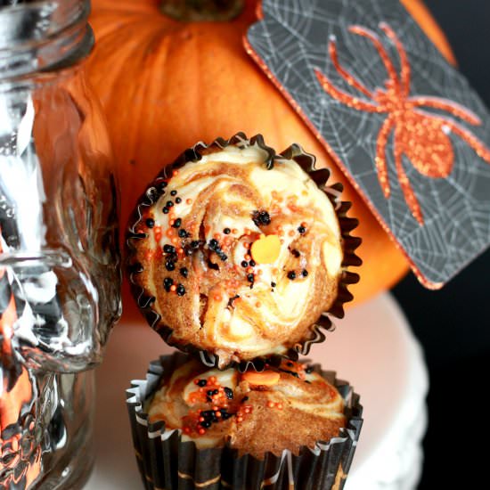 Pumpkin Cheesecake Blondies