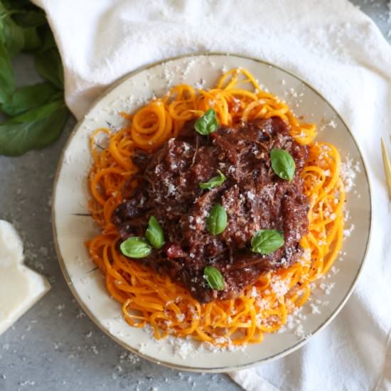 Crockpot Short Rib Sauce