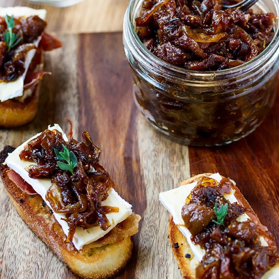 Onion & Fig Jam with Prosciutto