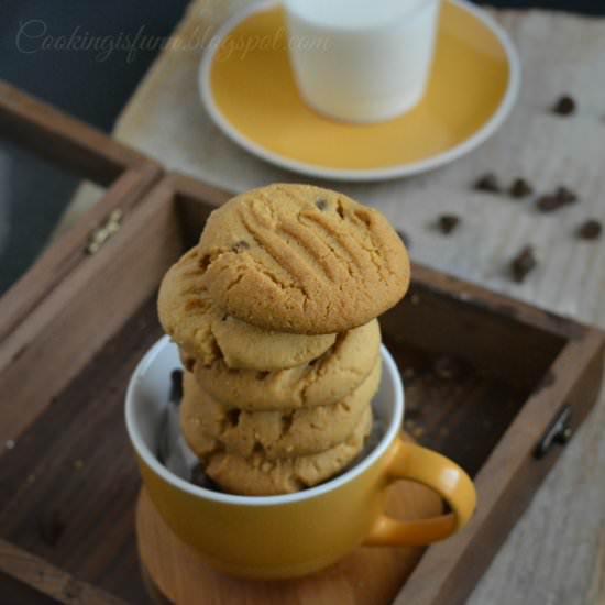 Peanut Butter Chocolate Cookies