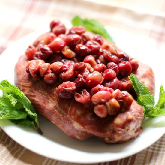 Slow Cooker Cranberry Chicken