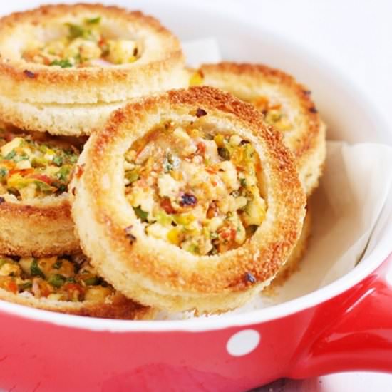 Bread Cheese Rings