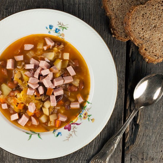 Dutch Brown Bean Soup