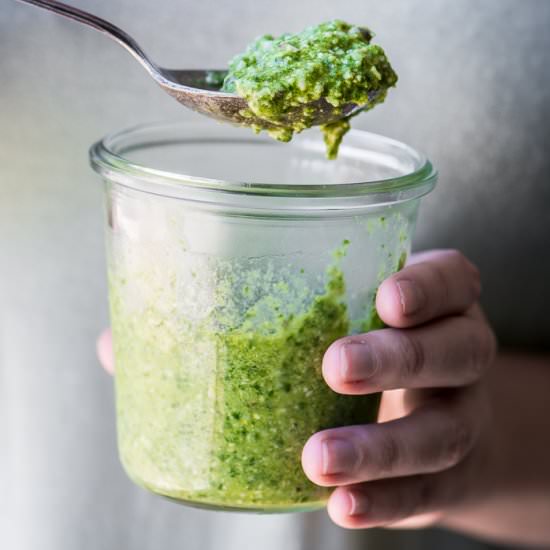 Spicy Basil Pesto