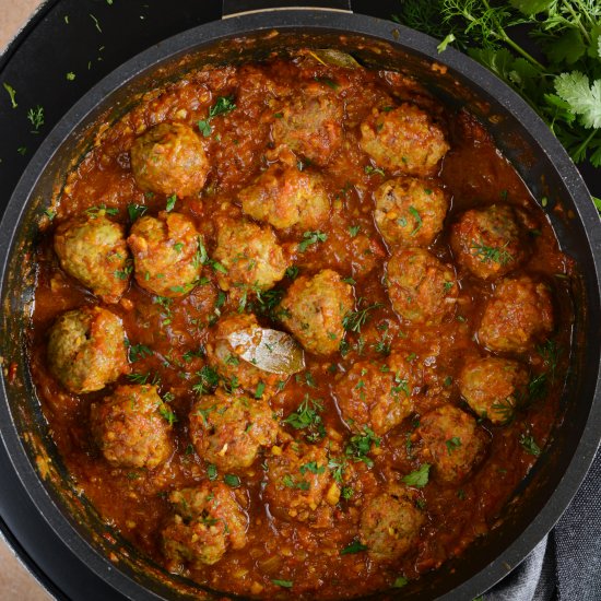 Lamb Meatball Curry