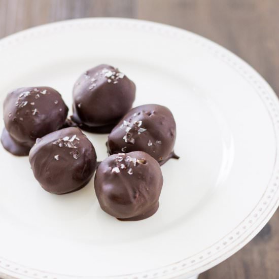 Cracker Truffles with PB and Honey