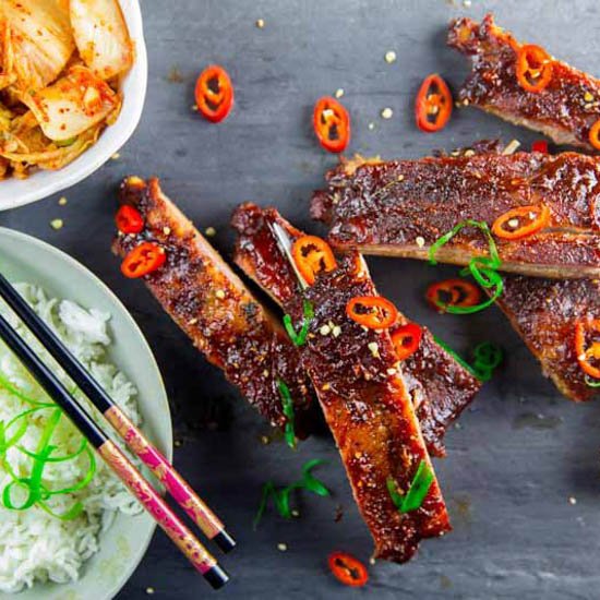 Spicy Korean Ribs