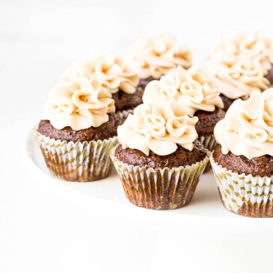 Mini Kahlua Cupcakes